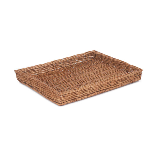 Light Steamed Flat Tray Basket