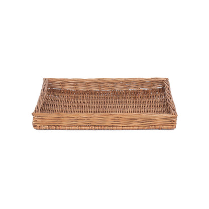 Light Steamed Flat Tray Basket