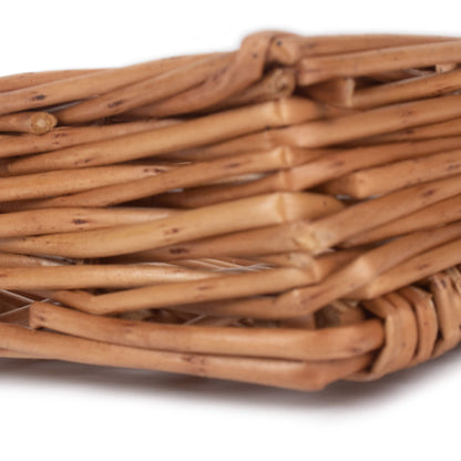 Light Steamed Flat Tray Basket