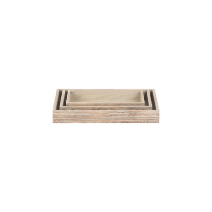 Shallow Display Plinth Trays Set 3