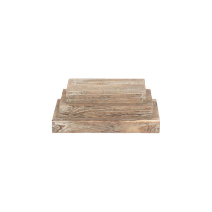 Shallow Display Plinth Trays Set 3