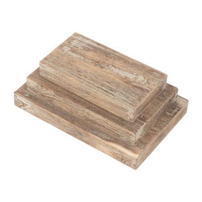 Shallow Display Plinth Trays Set 3