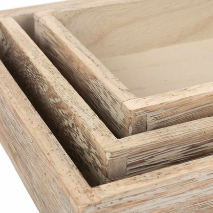 Shallow Display Plinth Trays Set 3