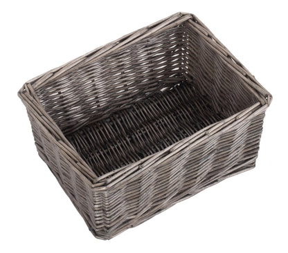 Small Antique Wash Willow Tray Basket