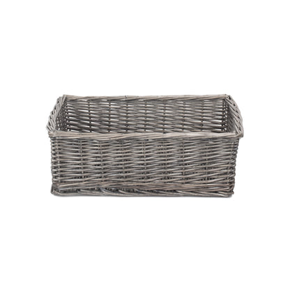 Large Antique Wash Willow Tray Basket