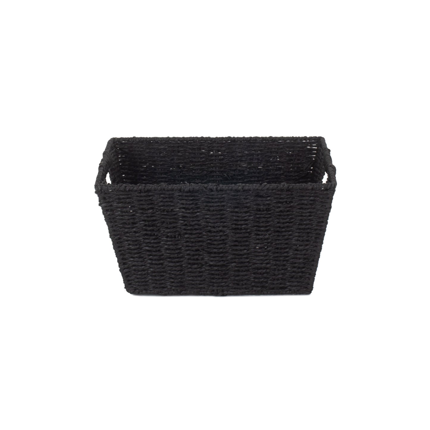 Deep Black Paper Rope Tray - Small