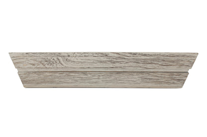Large Dove Grey Wooden Packing Tray