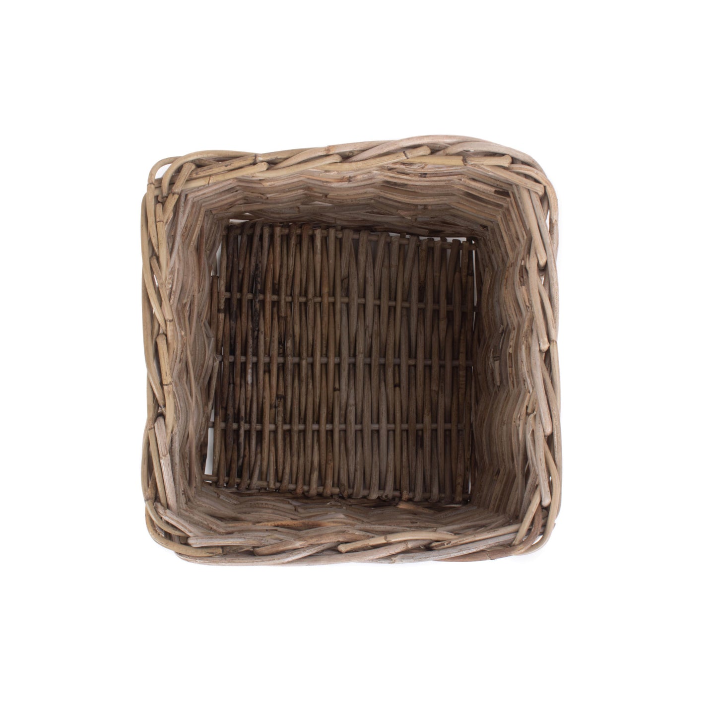 Square Rattan Storage Basket