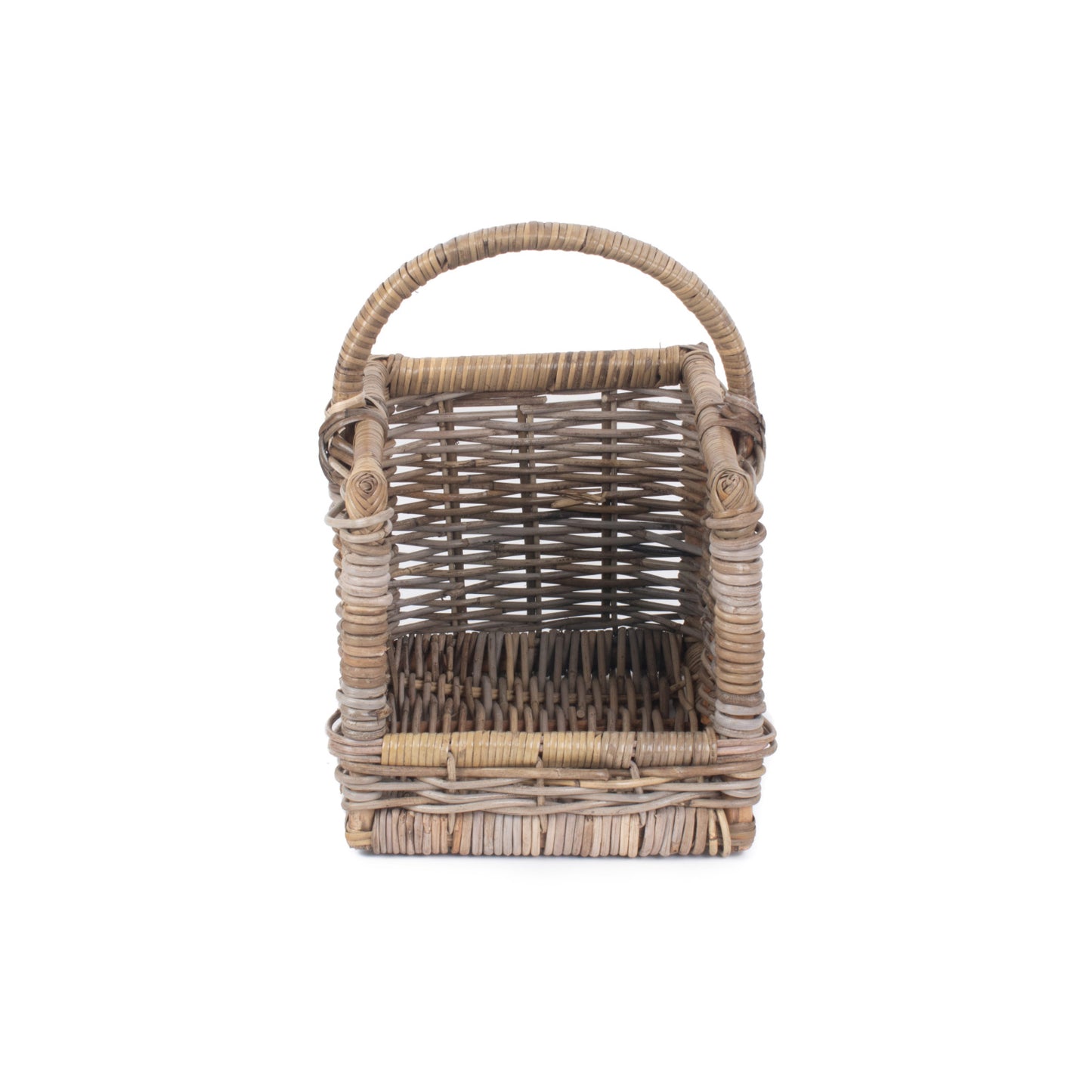Small Rattan Open Ended Log Basket