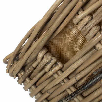 Small Under Bench Basket With Cordura Lining