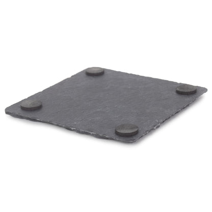 Square Slate Coaster Set 4