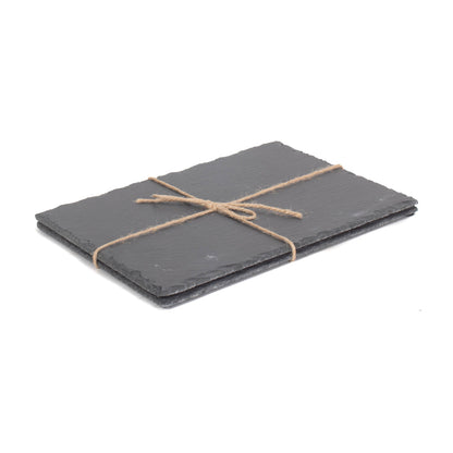 Large Rectangular Slate Place Mat Set 2
