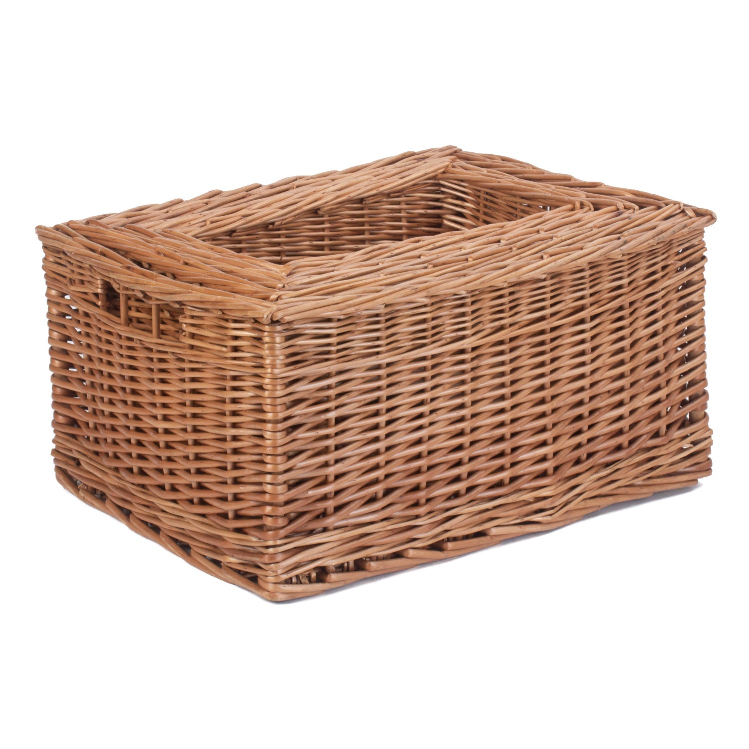 Double Steamed Willow Storage Baskets Set 4