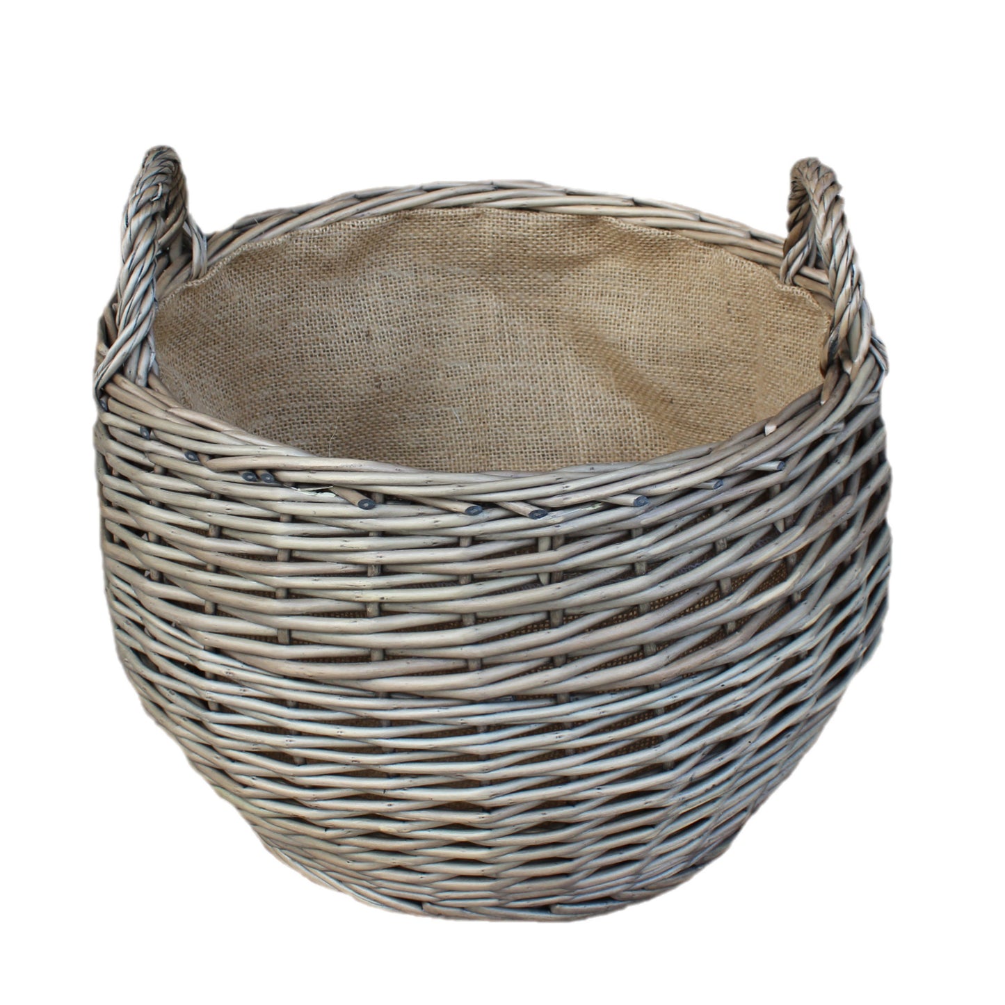 Small Antique Wash Stumpy Basket