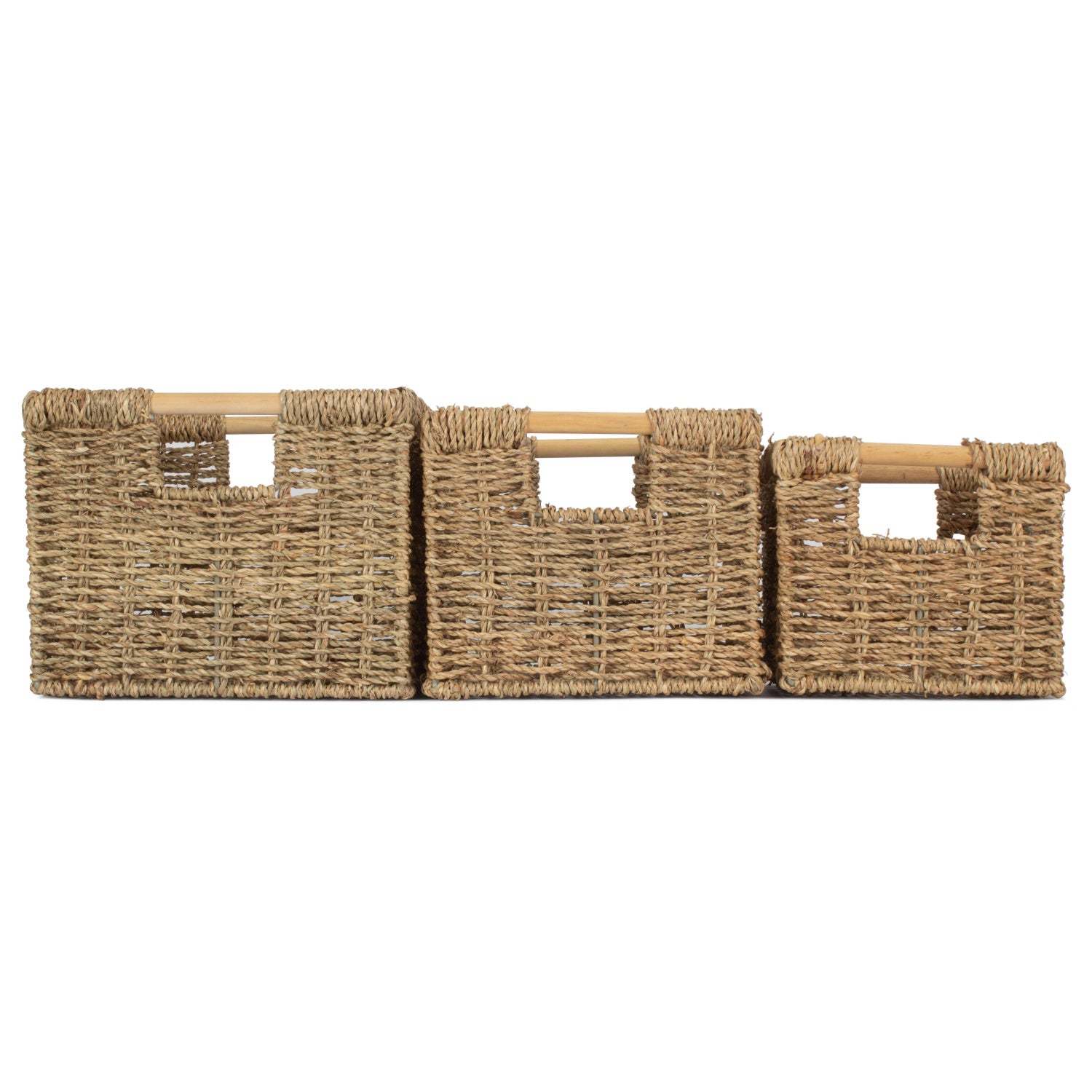 Nordic Seagrass Storage Basket Set 3