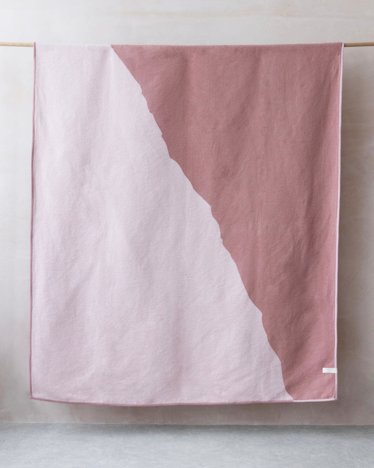 Cloud Cotton Blanket: Vale in Blush