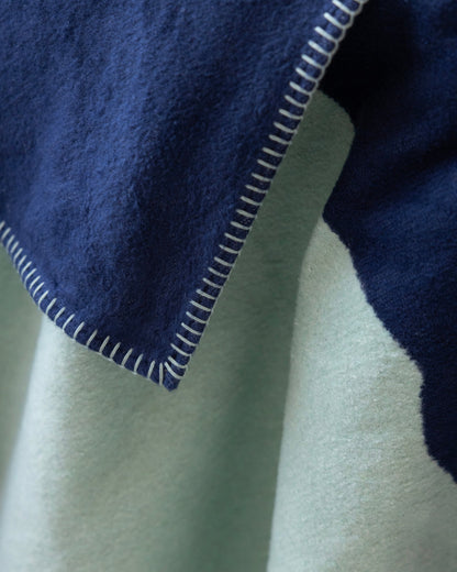 Cloud Cotton Blanket: Vale in Mistral