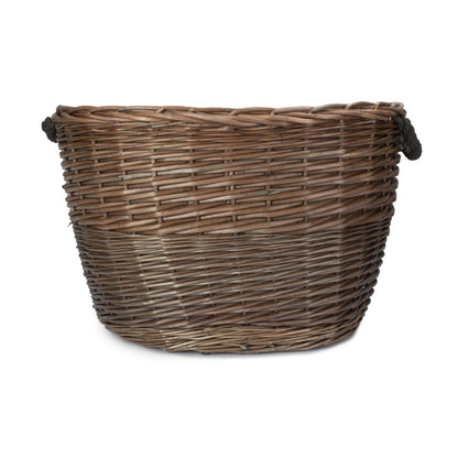 Large Oval Log Basket