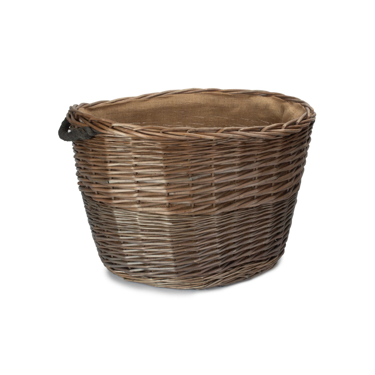 Large Oval Log Basket