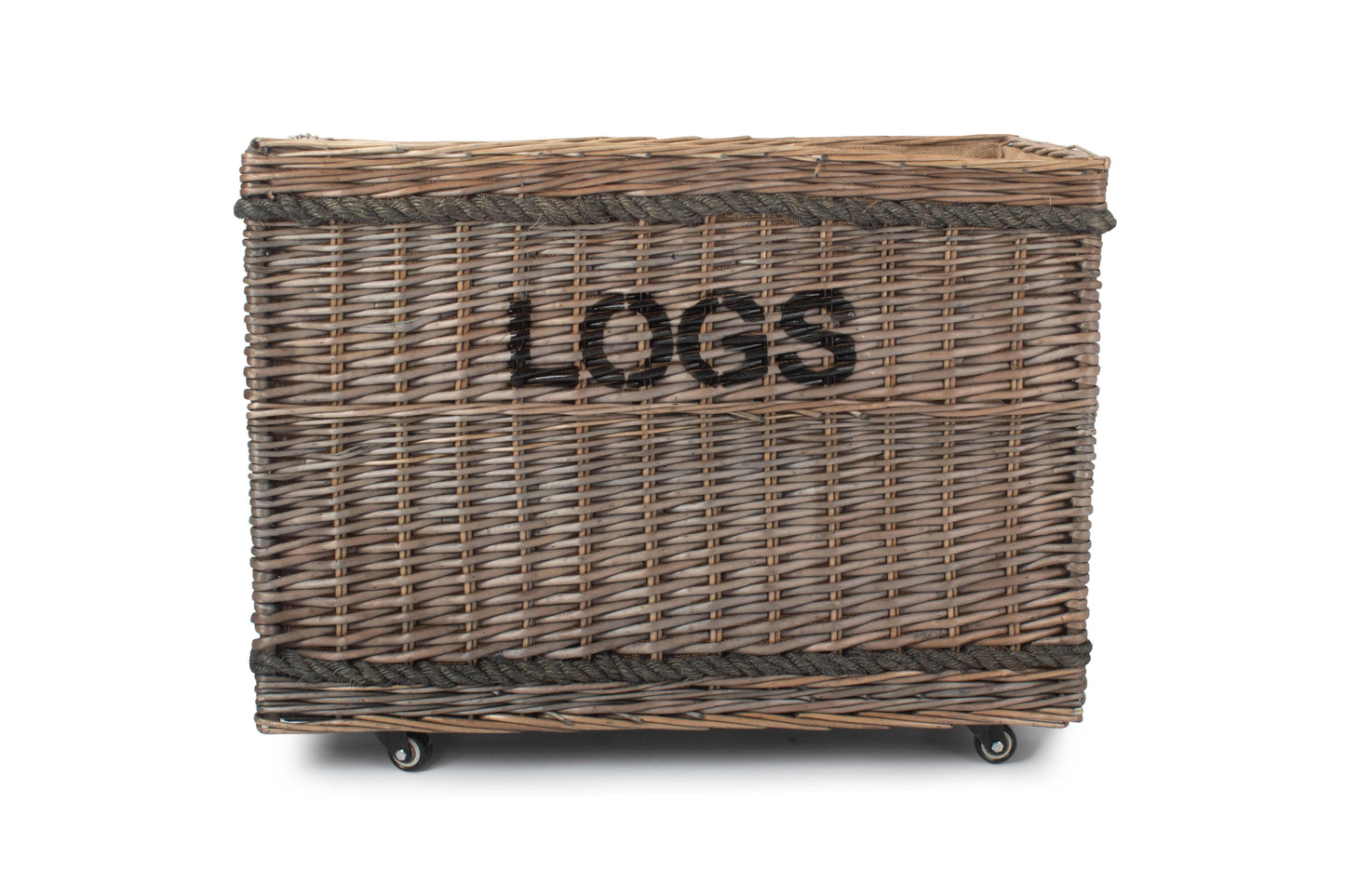 Jumbo LOGS Basket With Wheels