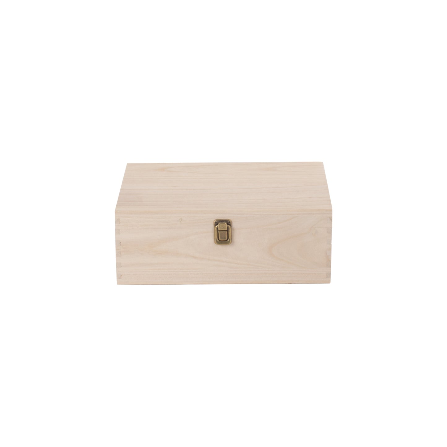 12 Inch Unvarnished Wooden Box