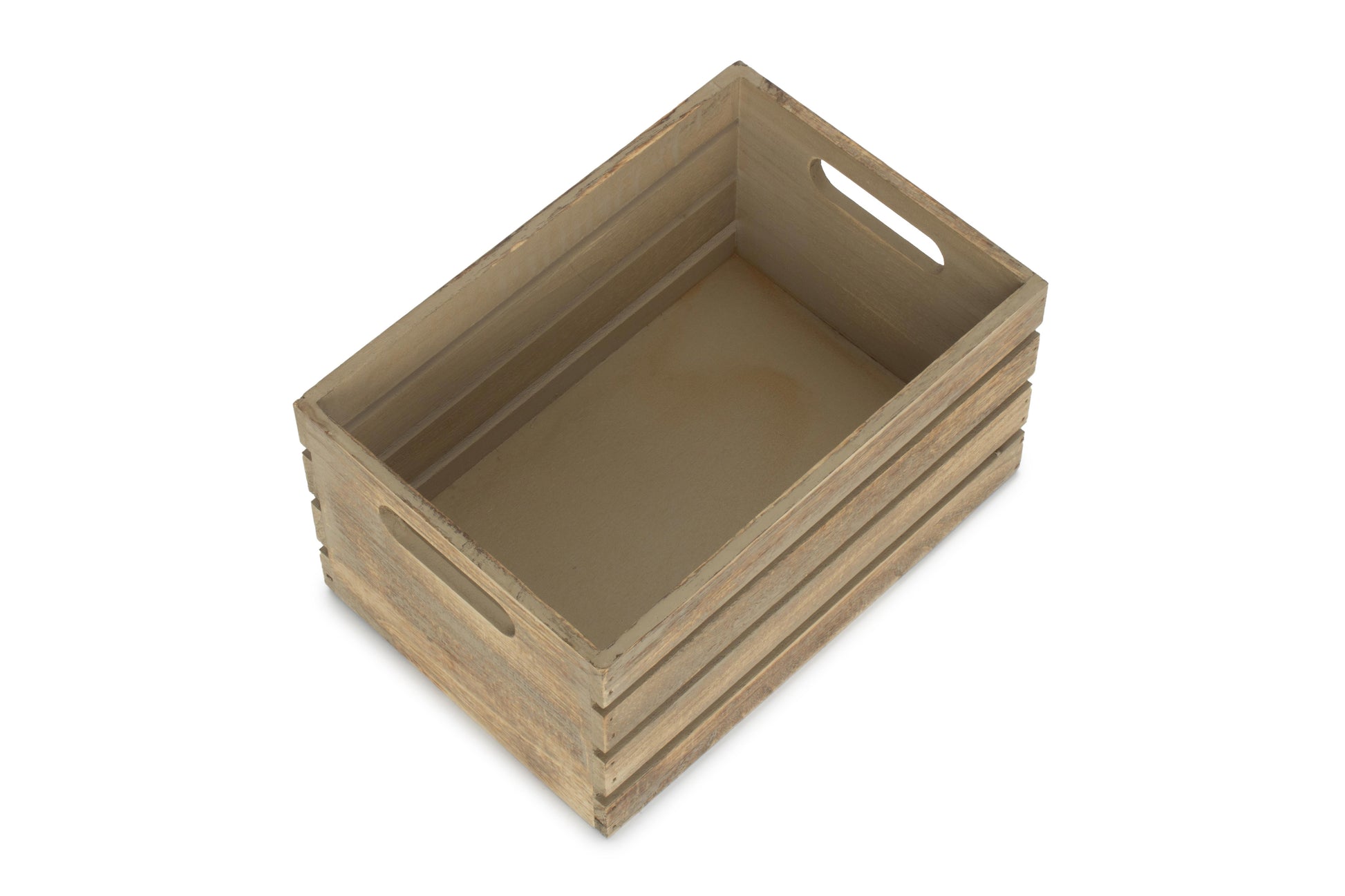 Small Oak Effect Crate