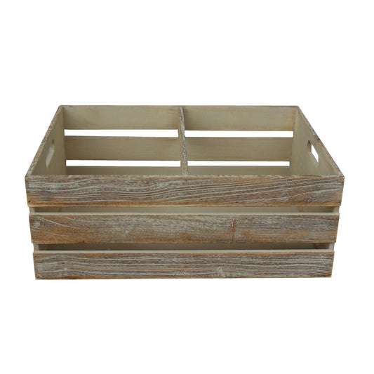 Large Oak Effect Crate