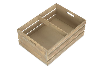 Large Oak Effect Crate