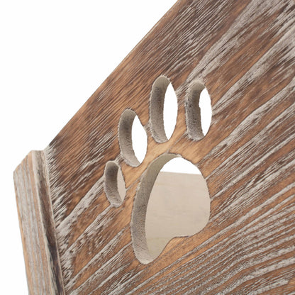 Paw Print Cut Out Toy Storage Box