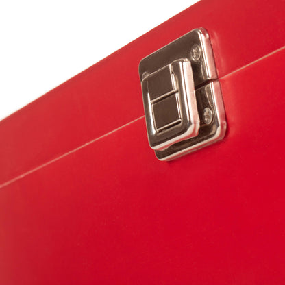 14 Inch Red Wooden Keepsake Box