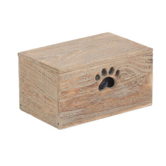 Paw Print Cut Out Lined Treat Box