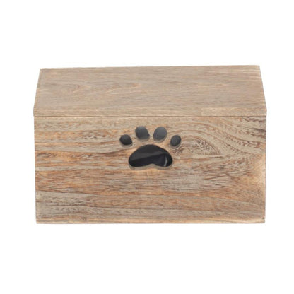 Paw Print Cut Out Lined Treat Box