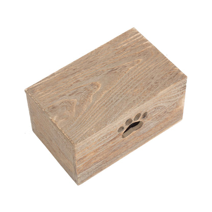 Paw Print Cut Out Lined Treat Box