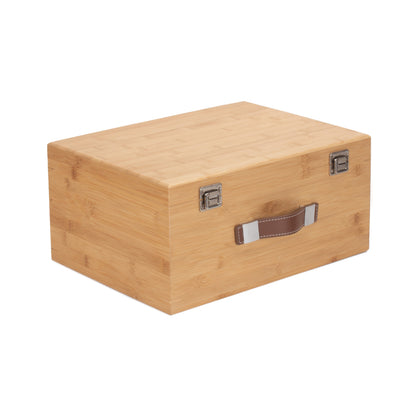Large Luxury Bamboo Keepsake Box