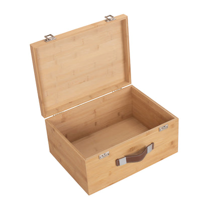 Large Luxury Bamboo Keepsake Box