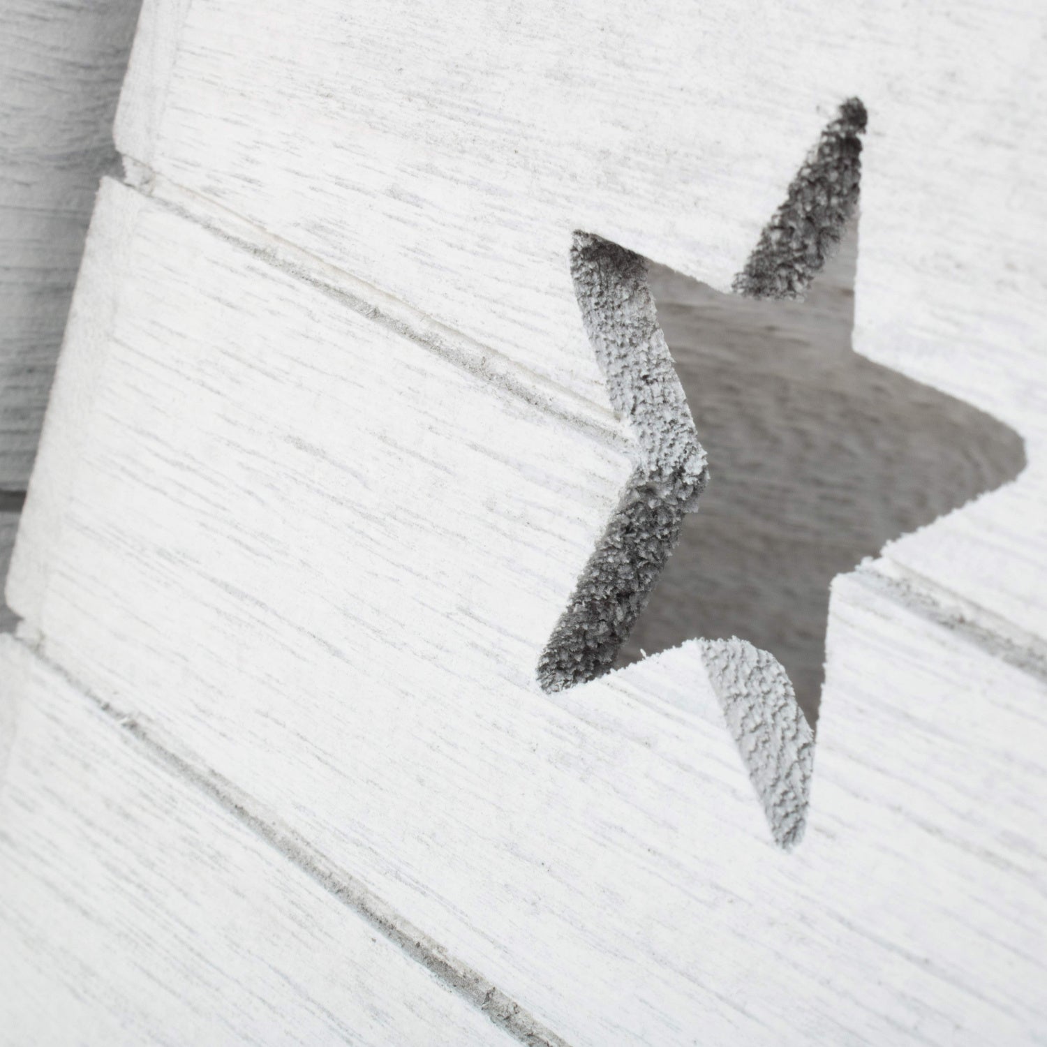 Vintage Star Cut Out Box with Lid Set 2