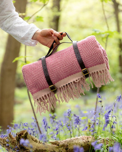 Waterproof Picnic Blanket: Clover & Briar Rose
