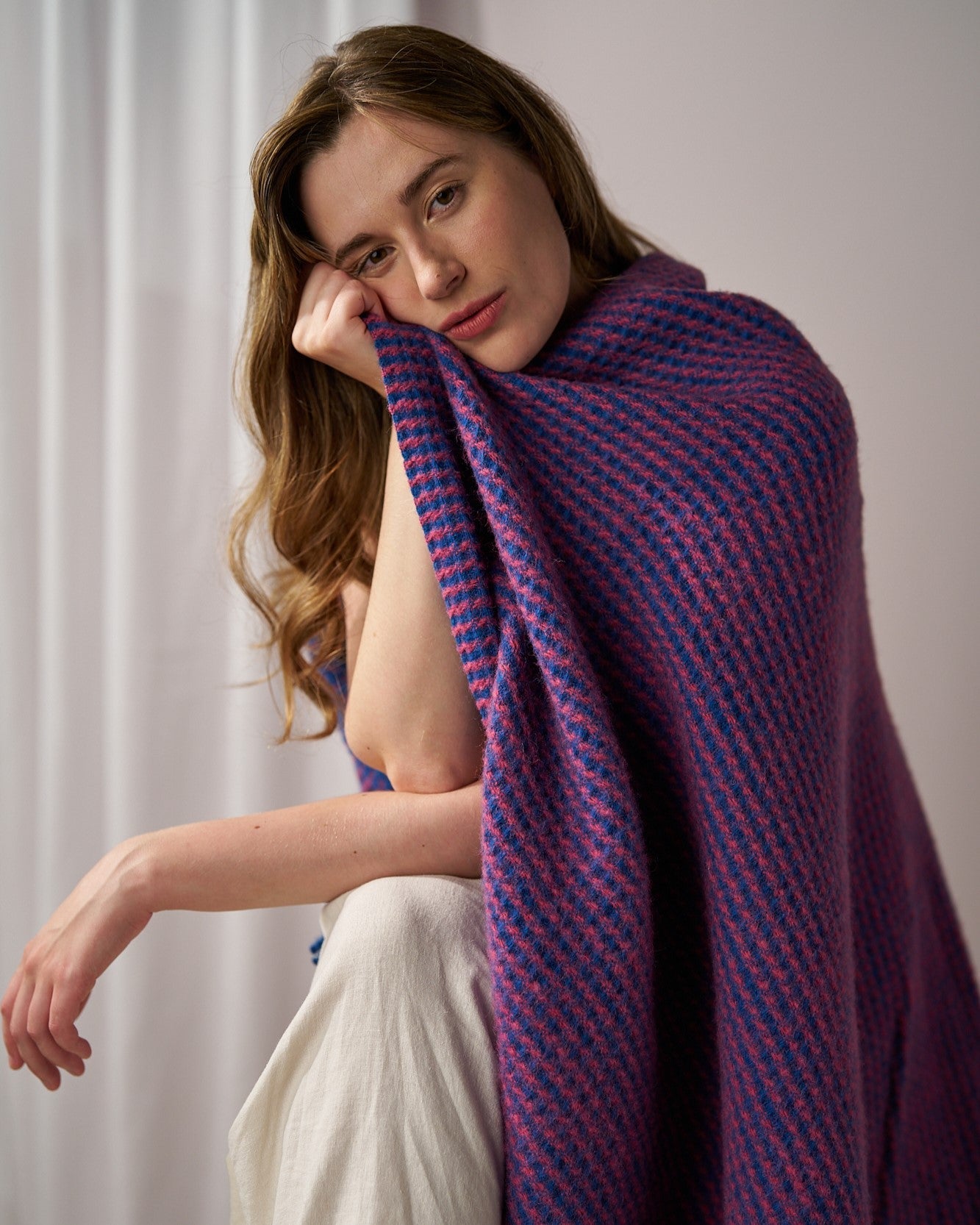 Totterdown Waffle Blanket: Curious & Lush