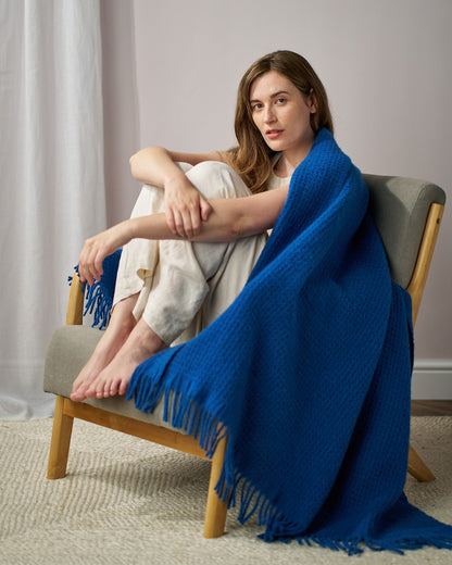 Totterdown Waffle Blanket: Curious