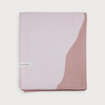 Cloud Cotton Blanket: Vale in Blush