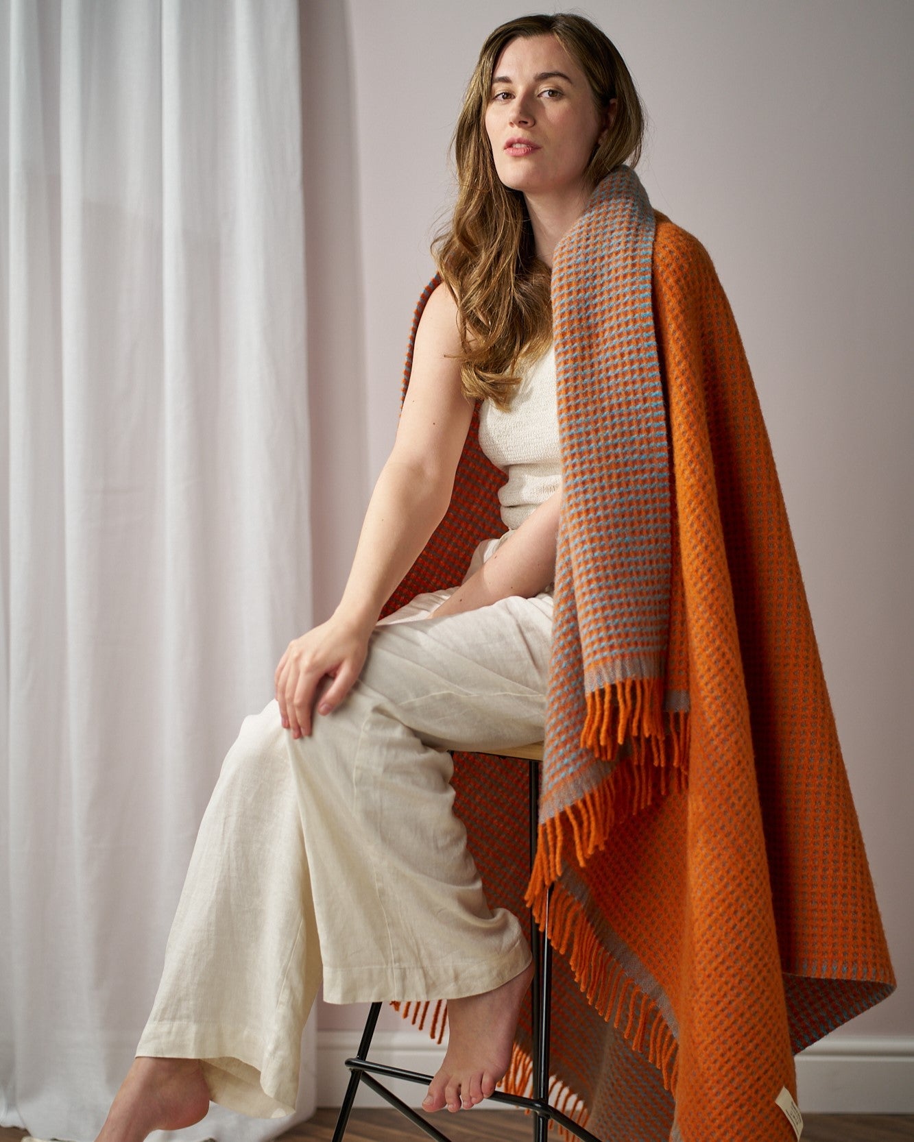 Totterdown Waffle Blanket: Beacon & Lido