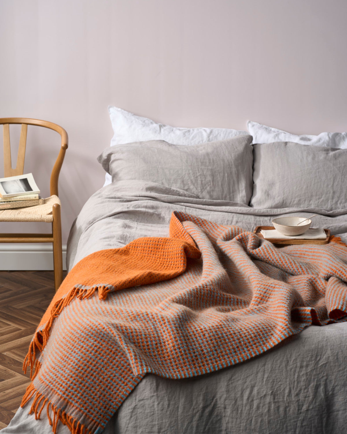 Totterdown Waffle Blanket: Beacon & Lido