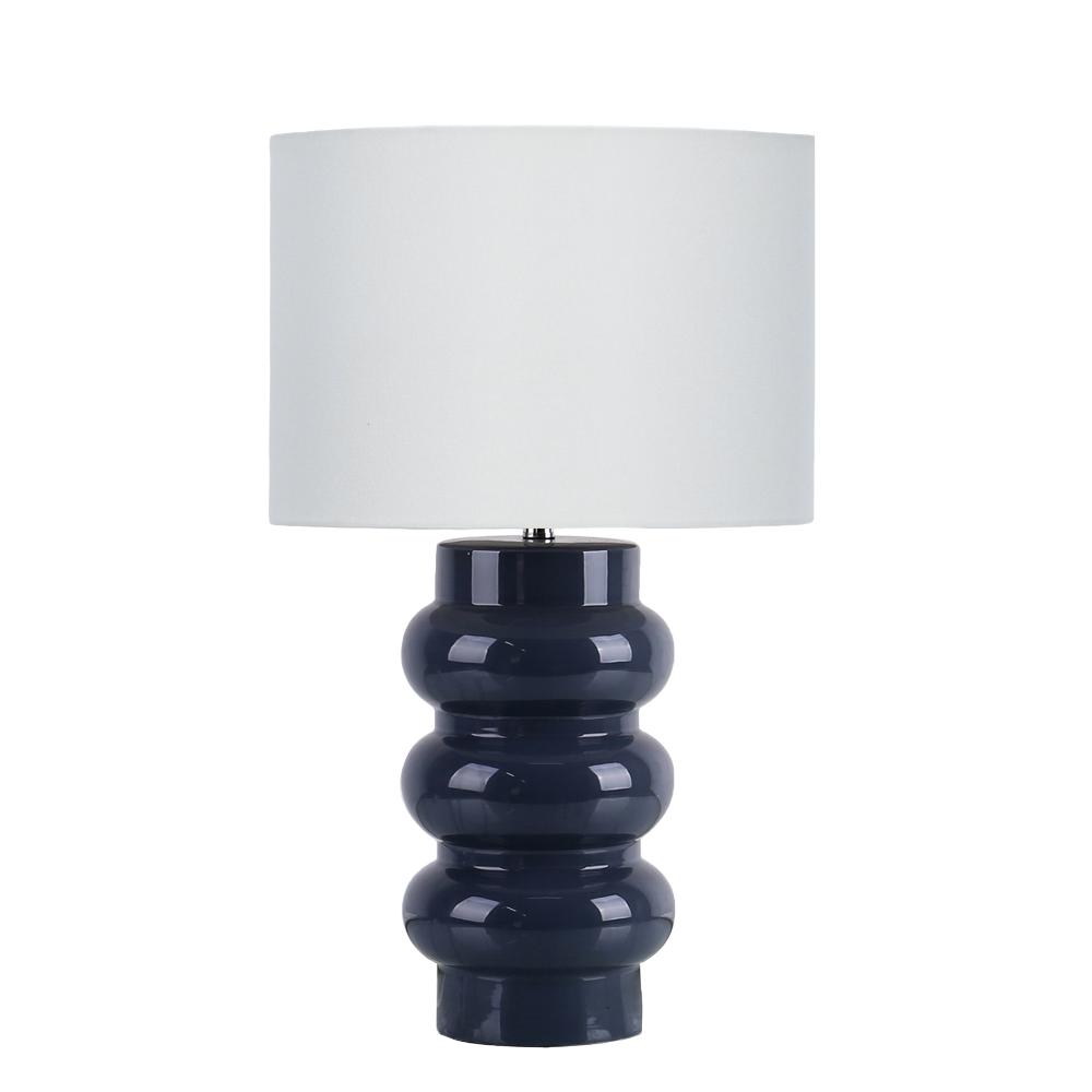 Zenya Navy Ceramic Table Lamp