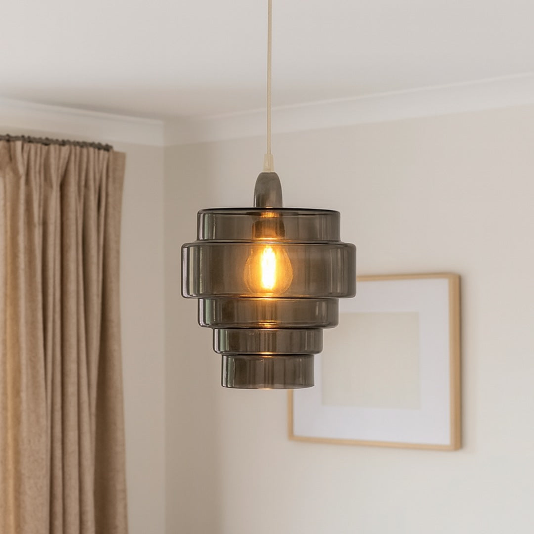 Mira Smoke Easy-Fit Pendant