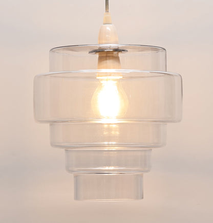 Mira Clear Glass Easy-Fit Pendant
