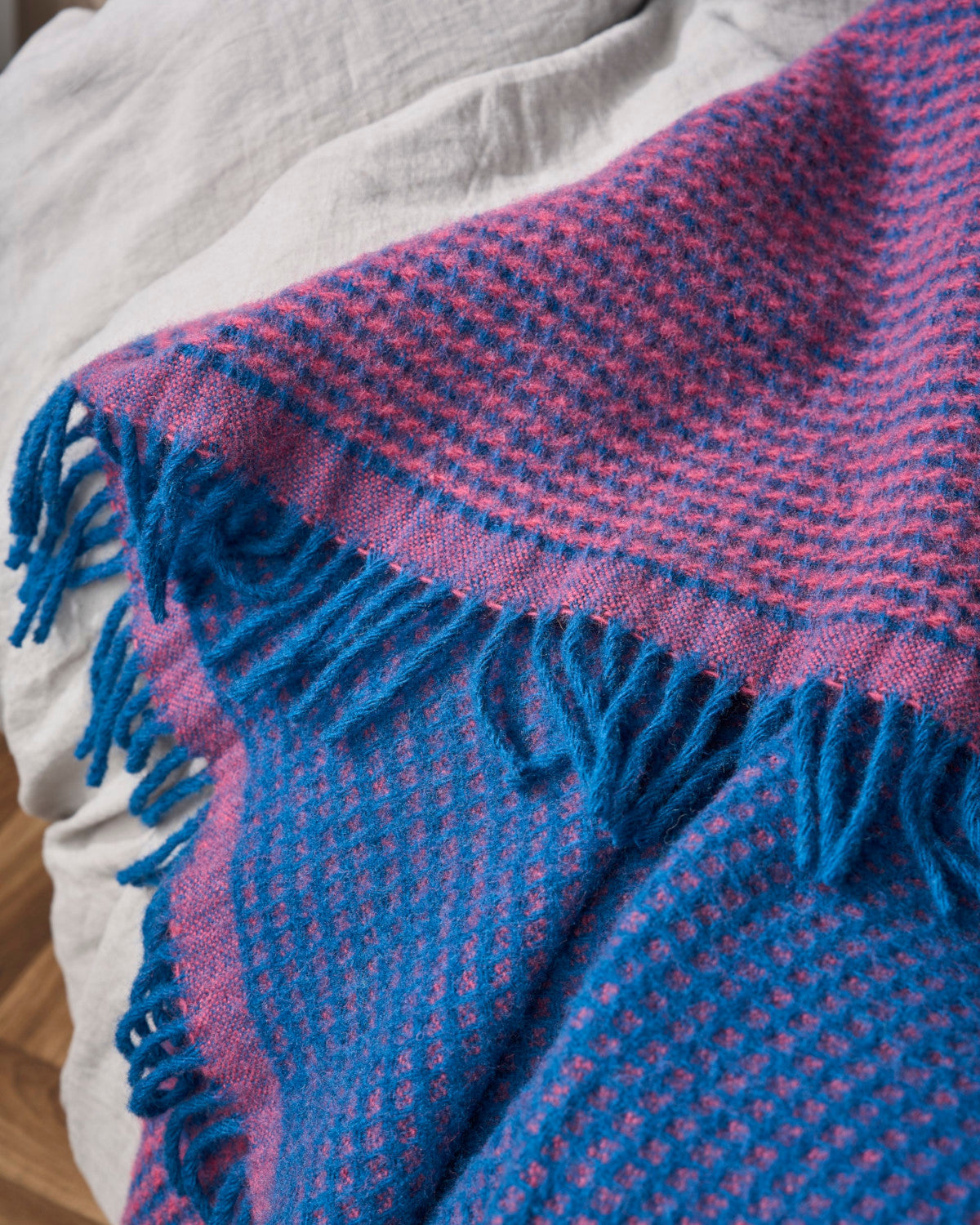 Totterdown Waffle Blanket: Curious & Lush
