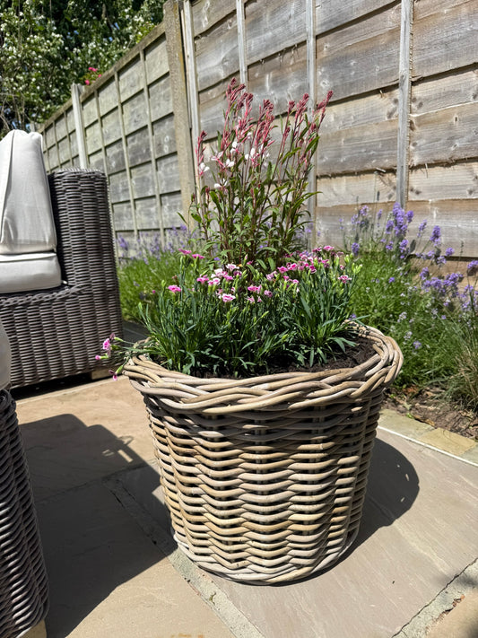 Wovenhill Round Tapered Garden Planter