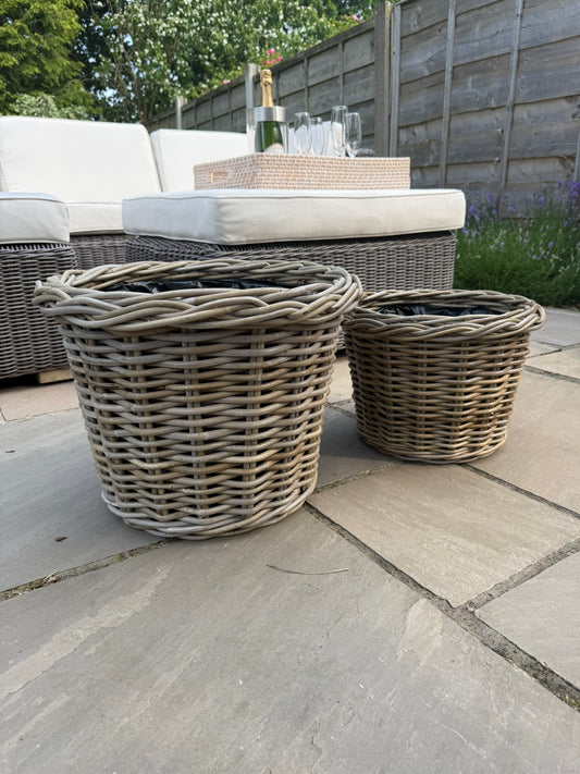 Wovenhill Round Tapered Garden Planter
