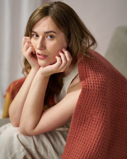 Totterdown Waffle Blanket: Brunswick