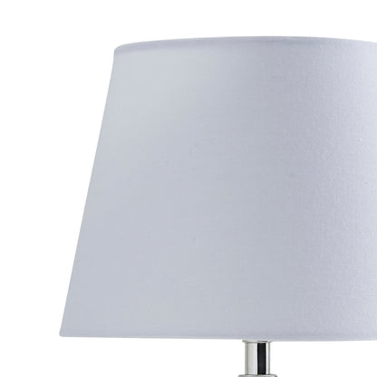 Alanna Ivory Ribbed Ceramic Table Lamp